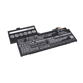 Acer Aspire One 1-132-C1LH accu 41,63Wh (11,25V 3700mAh)