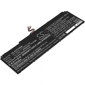 Acer ConceptD 9 CN917-71P-98BY accu 65Wh (14,5V 4550mAh)